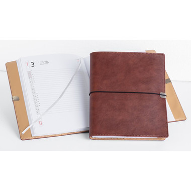 Agenda 17X24 portafoglio 2025 con elastico