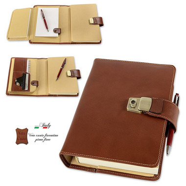 Agenda Borsello 2021 in Cuoio 15x21