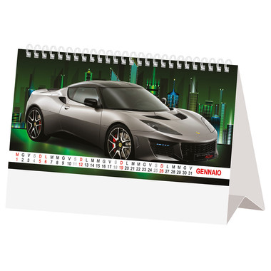 Calendarietto da tavolo auto sportive 2020