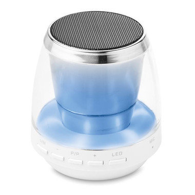 Bluetooth speaker mood light con micro USB colore bianco