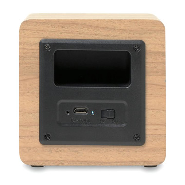 Speaker Bluetooth 350 mAh con cavo USB colore legno