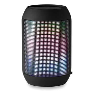 Speaker bluetooth con led multicolore colore nero