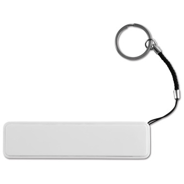 Portachiavi PowerBank 2200mAh colore bianco