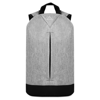 Zaino antifurto in poliestere colore grigio