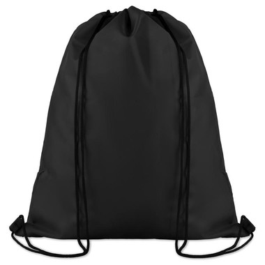 Ampia sacca con chiusura a zip colore nero