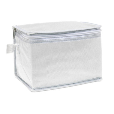 Borsa frigo 6 lattine con interno in alluminio colore bianco MO7883-06