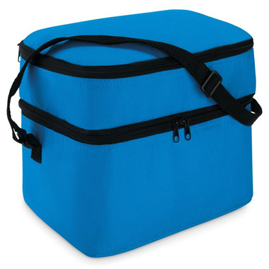 Borsa frigo con 2 comparti colore blu royal
