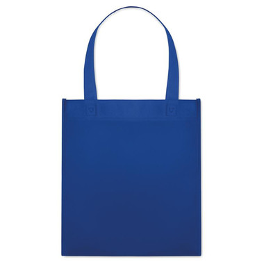 Borsa in TNT con manici corti colore blu royal MO8959-37