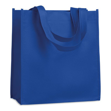 Borsa in TNT con manici corti colore blu royal