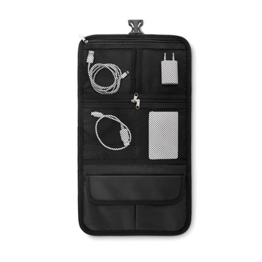 Borsa porta accessori da viaggio colore nero