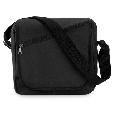 Citybag con tracolla e chiusura a zip colore nero