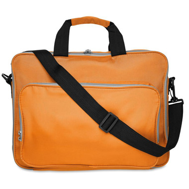 Porta laptop 15 pollici con tracolla removibile colore arancio MO8578-10