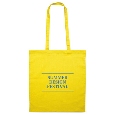 Shopper colorata 140gr colore giallo