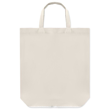 Shopper richiudibile in cotone colore bianco MO9283-06