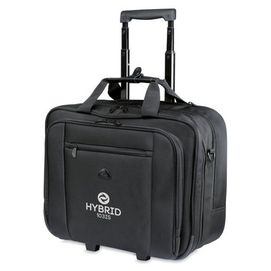 Trolley porta documenti e laptop 15 pollici colore nero
