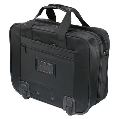 Trolley porta documenti e laptop 15 pollici colore nero