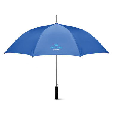 Ombrello 27 pollici con interno in silver colore blu royal