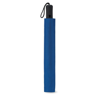 Ombrello automatico 21 pollici con dettagli in acciaio colore blu royal