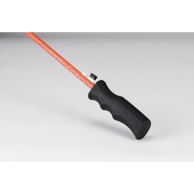 Ombrello automatico da 23 pollici con chiusura manuale colore arancio