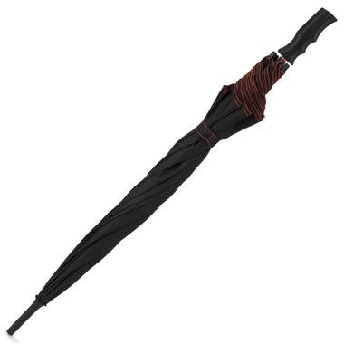 Ombrello automatico da 23 pollici con chiusura manuale colore arancio