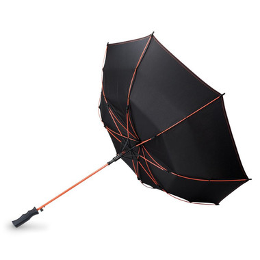 Ombrello automatico da 23 pollici con chiusura manuale colore arancio