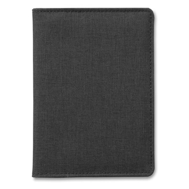 Porta passaporto RFID colore nero MO9107-03