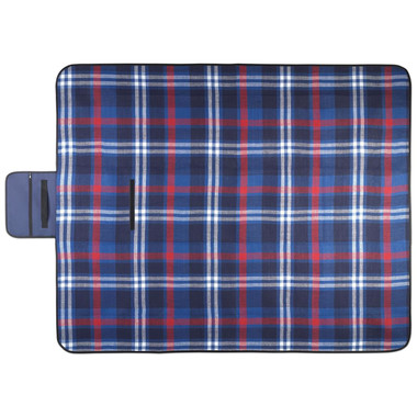Coperta da picnic con strato in EPE colore blu