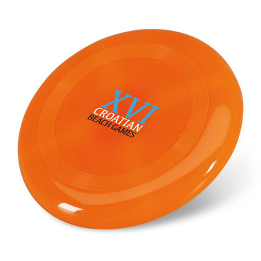 Frisbee da 23 cm in PP colore arancio