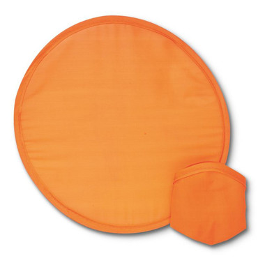 Frisbee pieghevole in poliestere colore arancio IT3087-10