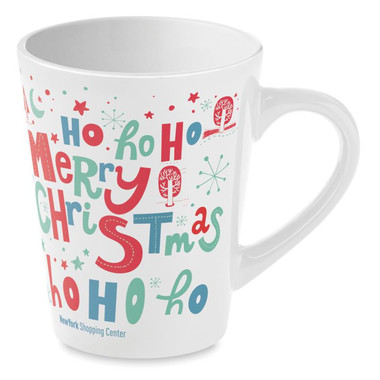 Mug in ceramica da 180 ml colore bianco