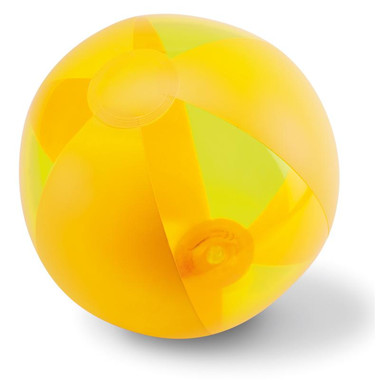 Pallone da spiaggia gonfiabile colore giallo MO8701-08