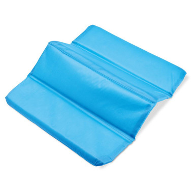 Seduta pieghevole in nylon colore celeste KC6375-66