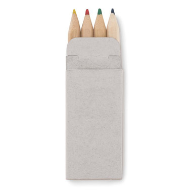 Mini set per colorare con 4 matite colore beige MO8924-13