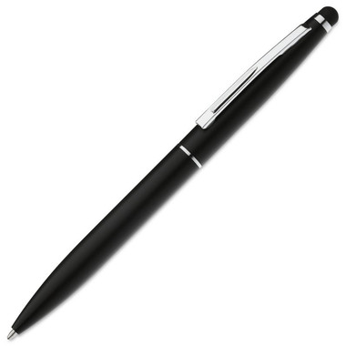 Penna a sfera con meccanismo twist e finitura opaca colore nero