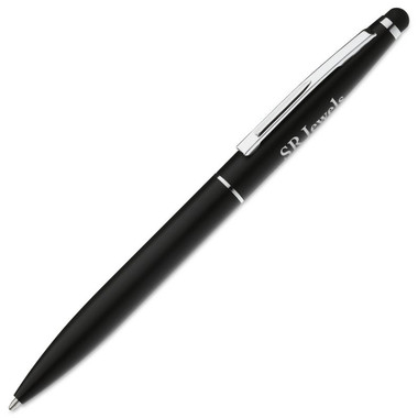 Penna a sfera con meccanismo twist e finitura opaca colore nero