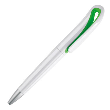 Penna twist a sfera in ABS colore lime MO7793-48