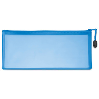 Astuccio ampio in PVC personalizzabile colore blu MO8993-04