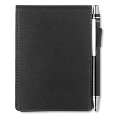 Notes reporter A7 con 60 fogli penna blu e porta penna colore nero MO8554-03
