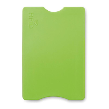 Porta carte di credito RFID colore lime MO8885-48