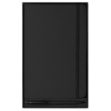 Set notebook A5 con penna touch screen abbinata colore nero