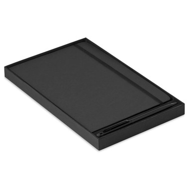 Set notebook A5 con penna touch screen abbinata colore nero