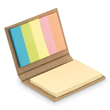 Set post it gialli e segna pagina colorati colore beige MO9217-13