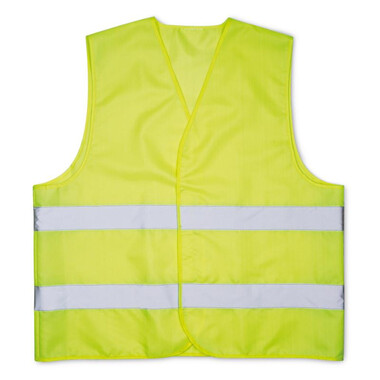 Giubbetto alta visibilita da auto personalizzabile colore giallo MO8062-08