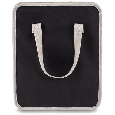 Organizer pieghevole per auto con tasche laterali in rete colore nero