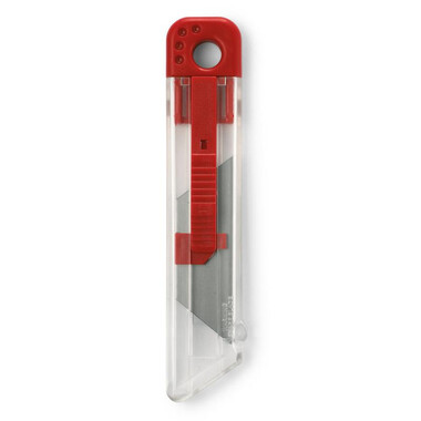 Taglierino retrattile con parti colorate colore rosso IT3011-05