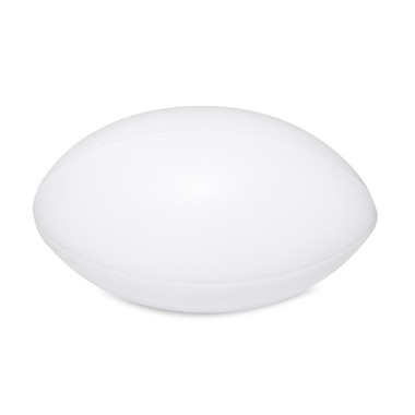 Antistress a forma di palla da rugby colore bianco MO8687-06