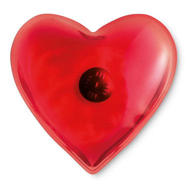 Cuscinetto riscaldante a forma di cuore per usi terapautici colore rosso MO7380-05