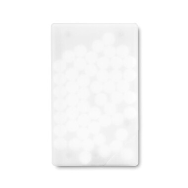 Dispenser per mentine a forma di carta di credito colore bianco KC6637-06