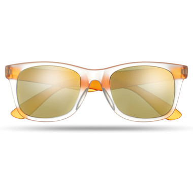Occhiali da sole con lenti specchiate e protezione UV400 colore arancio MO8652-10
