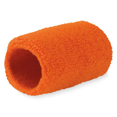 Polsino elastico in acrilico da sport colore arancio